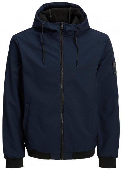 Jack & Jones JCOCLASSIC Waffle Jacket Navy Blazer - Jakne - Moške bunde za Močnejše Postave