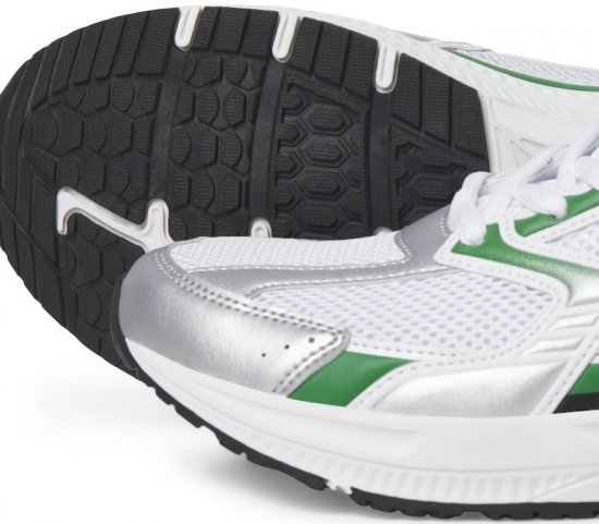 Jack & Jones Tokyo Sneakers Bright White/Green - Moški čevlji 40-52 - 