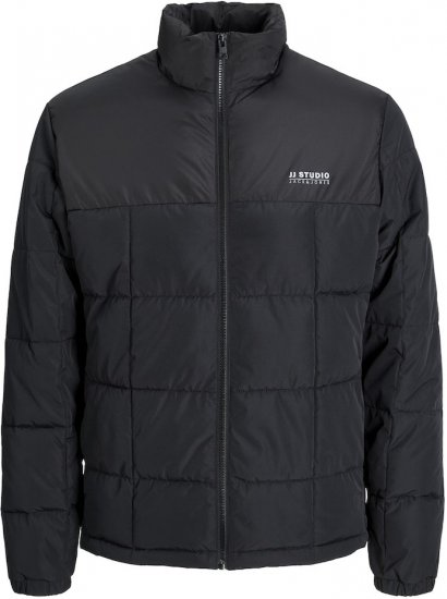 Jack & Jones BEN Windproof Jacket Black - Jakne - Moške bunde za Močnejše Postave