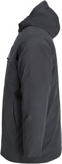 Jack & Jones PAYNE Windproof Parka Dark Grey - Jakne - Moške bunde za Močnejše Postave