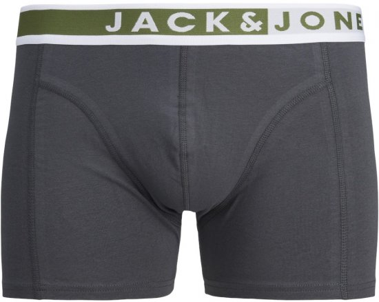 Jack & Jones JACKARIM Trunks 3-Pack Red - Spodnje perilo & kopalne hlače - Moško Spodnje Perilo za močnejše postave
