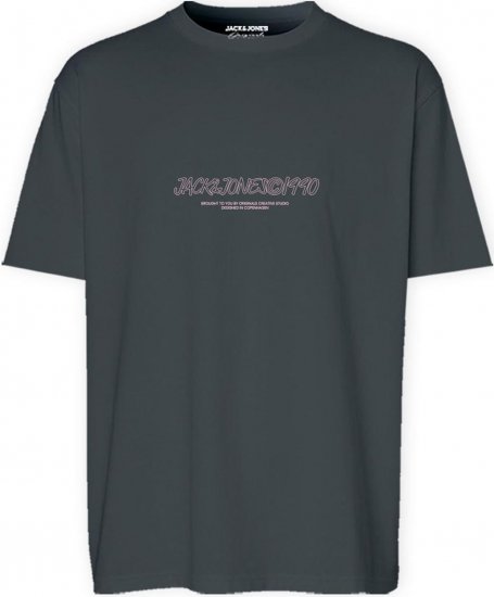 Jack & Jones JORBRONX T-Shirt Dark Turquoise Green - Kratke Majice - Moške kratke majice za močnejše postave