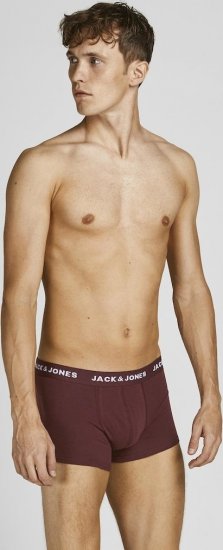 Jack & Jones EVERYDAY Trunks 5 Pack Black - Spodnje perilo & kopalne hlače - Moško Spodnje Perilo za močnejše postave