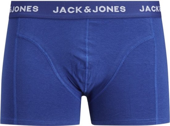 Jack & Jones EVERYDAY Trunks 5 Pack Black - Spodnje perilo & kopalne hlače - Moško Spodnje Perilo za močnejše postave