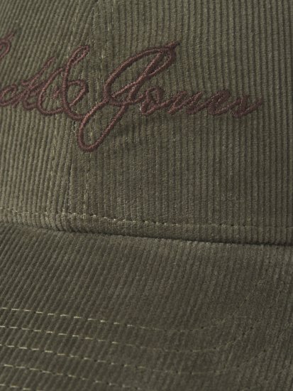 Jack & Jones Base Corduroy Cap Dusty Olive - Modni dodatki - 