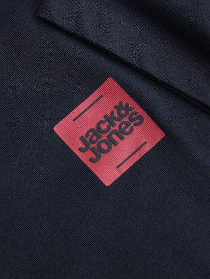 Jack & Jones Brandy Crew Neck T-Shirt Sky Captain - Kratke Majice - Moške kratke majice za močnejše postave