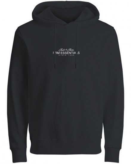 Jack & Jones Casper Sweatshirt Black - Puloverji & Jopice - Moški Puloverji & Jopice za Močnejše Postave