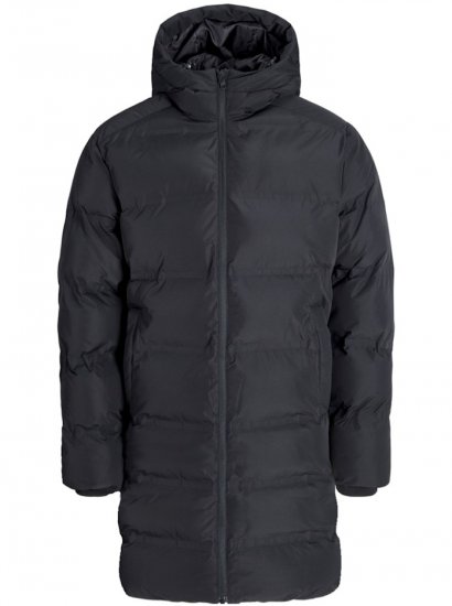 Jack & Jones Soho Long Puffer Jacket Black - Jakne - Moške bunde za Močnejše Postave