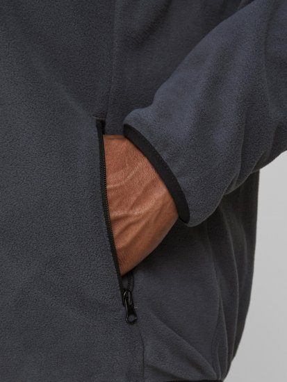 Jack & Jones Hype Fleece Ombre Blue - Jakne - Moške bunde za Močnejše Postave