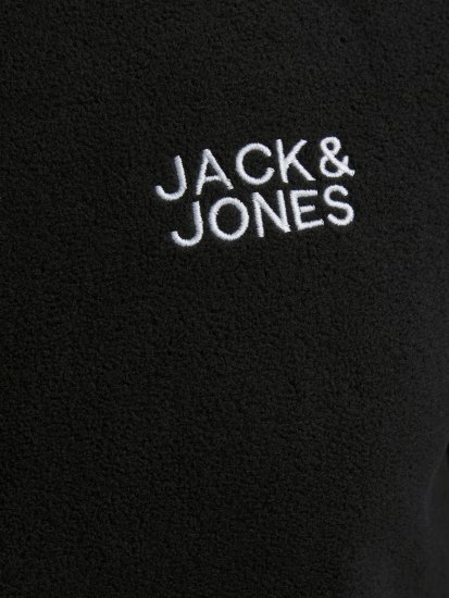 Jack & Jones Hype Fleece Black - Jakne - Moške bunde za Močnejše Postave