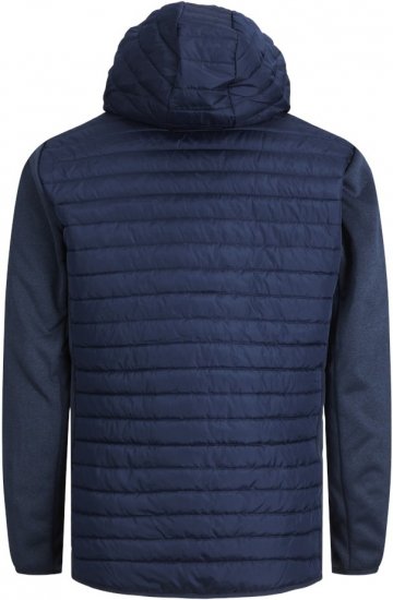 Jack & Jones MULTI QUILTED SET-IN Sleeves Jacket Navy Blazer - Jakne - Moške bunde za Močnejše Postave