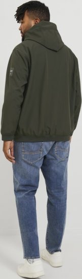 Jack & Jones BASIC Water-Resistant Softshell Jacket Green - Jakne - Moške bunde za Močnejše Postave