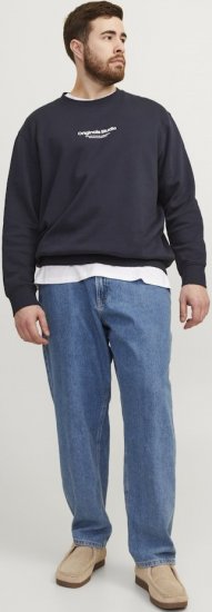 Jack & Jones CHRIS ORIGNIAL AKM 412 Jeans Blue Denim - Kavbojke & hlače - Moške Kavbojke in Hlače za Močnejše Postave