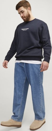 Jack & Jones CHRIS ORIGNIAL AKM 412 Jeans Blue Denim - Kavbojke & hlače - Moške Kavbojke in Hlače za Močnejše Postave