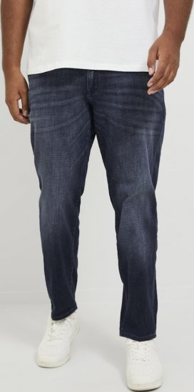 Jack & Jones GLENN FOX GE 224 Jeans Blue Denim - Kavbojke & hlače - Moške Kavbojke in Hlače za Močnejše Postave
