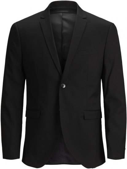 Jack & Jones FRANCO Blazer Black - Obleke - Velike številke oblek za moške