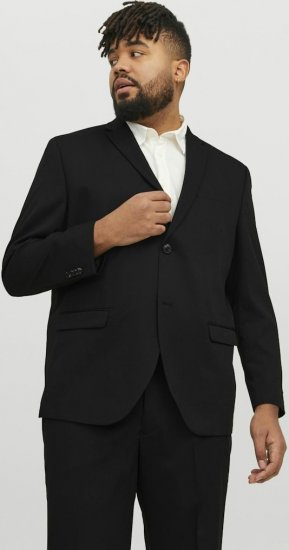 Jack & Jones FRANCO Blazer Black - Obleke - Velike številke oblek za moške