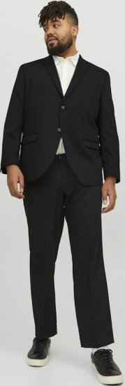 Jack & Jones FRANCO Blazer Black - Obleke - Velike številke oblek za moške