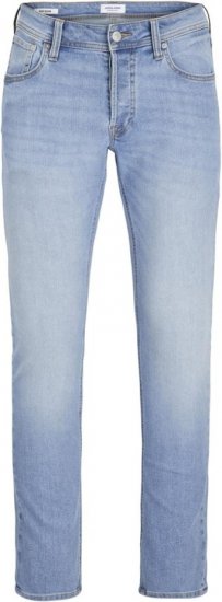 Jack & Jones MIKE JORIGINAL SQ 330 Jeans Blue Denim - Kavbojke & hlače - Moške Kavbojke in Hlače za Močnejše Postave
