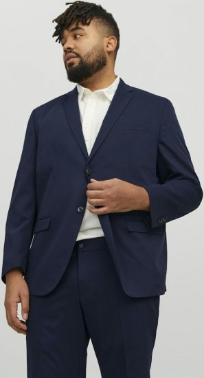 Jack & Jones FRANCO Blazer Dark Navy - Obleke - Velike številke oblek za moške