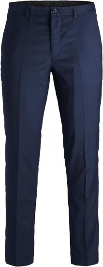 Jack & Jones FRANCO Suit Pants Dark Navy - Obleke - Velike številke oblek za moške