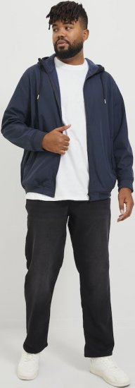 Jack & Jones BASIC Water-Resistant Softshell Jacket Navy Blazer - Jakne - Moške bunde za Močnejše Postave