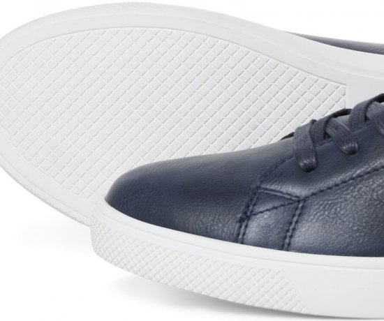 Jack & Jones Bosley Sneakers Navy Blazer/Red Dahlia - Moški čevlji 40-52 - 