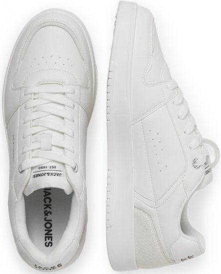 Jack & Jones Ealing 7992 Sneakers White/Silver - Moški čevlji 40-52 - 