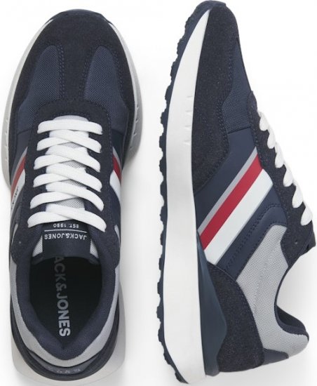 Jack & Jones Boston Combo Sneakers Navy Blazer - Moški čevlji 40-52 - 