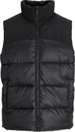 Jack & Jones MOON Bodywarmer Black - Jakne - Moške bunde za Močnejše Postave