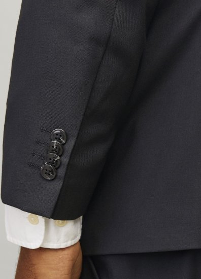 Jack & Jones SOLARIS Blazer Black - Obleke - Velike številke oblek za moške