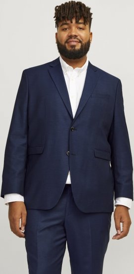 Jack & Jones SOLARIS Blazer Dark Navy - Obleke - Velike številke oblek za moške