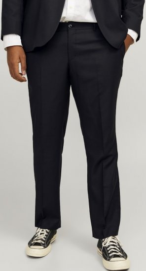 Jack & Jones SOLARIS Trousers Black - Obleke - Velike številke oblek za moške