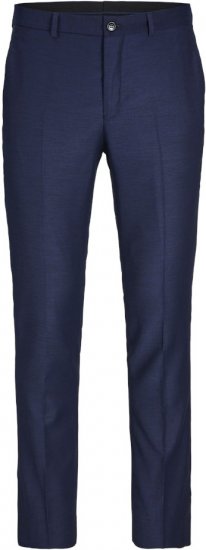 Jack & Jones SOLARIS Trousers Dark Navy - Obleke - Velike številke oblek za moške