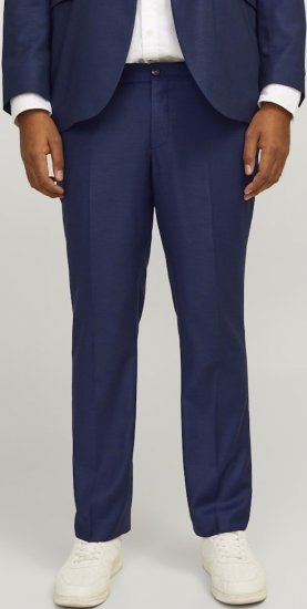 Jack & Jones SOLARIS Trousers Dark Navy - Obleke - Velike številke oblek za moške