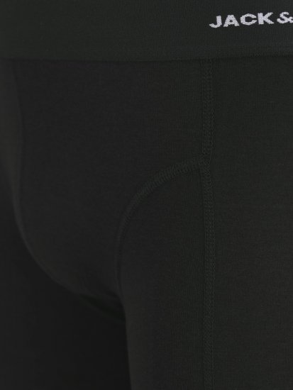 Jack & Jones BASIC BAMBOO Trunks 3-Pack Black - Spodnje perilo & kopalne hlače - Moško Spodnje Perilo za močnejše postave