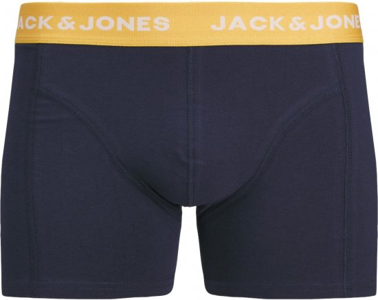 Jack & Jones SKULLROCK Trunks 3-Pack Navy Blazer - Spodnje perilo & kopalne hlače - Moško Spodnje Perilo za močnejše postave