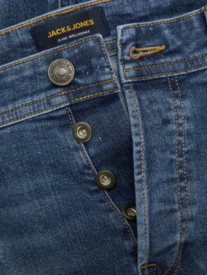 Jack & Jones JJIGLENN JJORIGINAL SQ 013 Jeans Blue Denim - Kavbojke & hlače - Moške Kavbojke in Hlače za Močnejše Postave