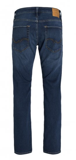 Jack & Jones JJIMIKE JJICON I.K. SQ 026 Jeans Blue Denim - Kavbojke & hlače - Moške Kavbojke in Hlače za Močnejše Postave