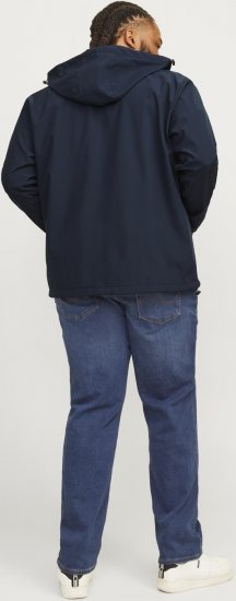 Jack & Jones JJTAYLOR Softshell Jacket Navy Blazer - Jakne - Moške bunde za Močnejše Postave