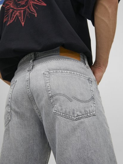Jack & Jones CHRIS ORIGNIAL AKM 928 Grey Denim - Kavbojke & hlače - Moške Kavbojke in Hlače za Močnejše Postave