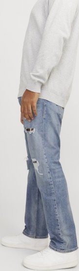 Jack & Jones GLENN CB 625 Jeans Blue Denim - Kavbojke & hlače - Moške Kavbojke in Hlače za Močnejše Postave