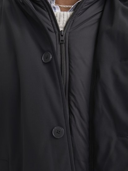 Jack & Jones REMY Windproof Water-resistant Softshell Jacket Black - Jakne - Moške bunde za Močnejše Postave