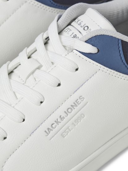 Jack & Jones Jordan Sneakers Bright White/NAVY BLAZER - Moški čevlji 40-52 - 