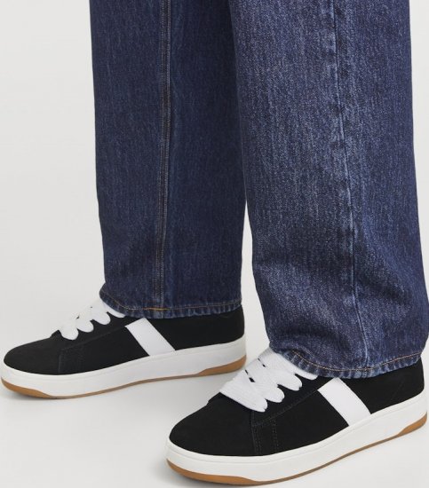 Jack & Jones Miles SYN Suede Sneakers Black - Moški čevlji 40-52 - 
