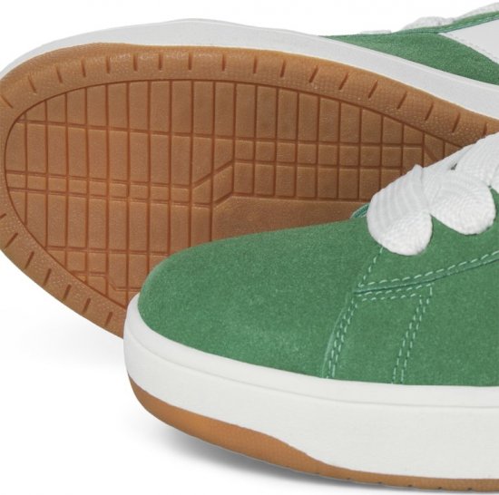 Jack & Jones Miles SYN Suede Sneakers Verdant Green - Moški čevlji 40-52 - 
