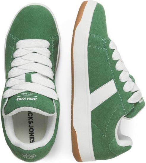 Jack & Jones Miles SYN Suede Sneakers Verdant Green - Moški čevlji 40-52 - 