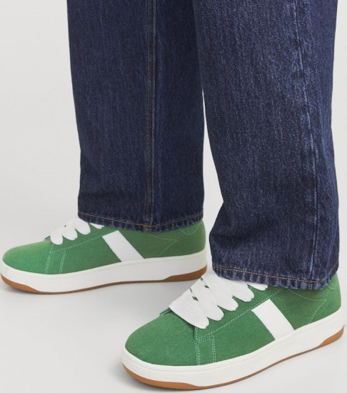 Jack & Jones Miles SYN Suede Sneakers Verdant Green - Moški čevlji 40-52 - 