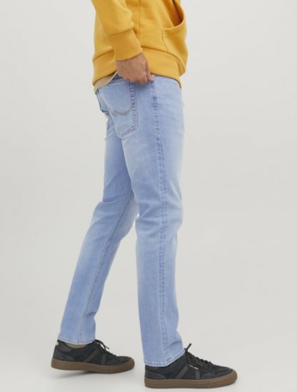Jack & Jones Glenn Original SQ 330 Jeans Blue Denim - Kavbojke & hlače - Moške Kavbojke in Hlače za Močnejše Postave