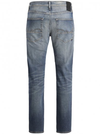 Jack & Jones Mike Fox CB 082 Jeans Blue Denim - Kavbojke & hlače - Moške Kavbojke in Hlače za Močnejše Postave